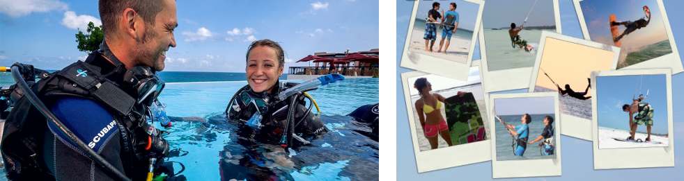 diving